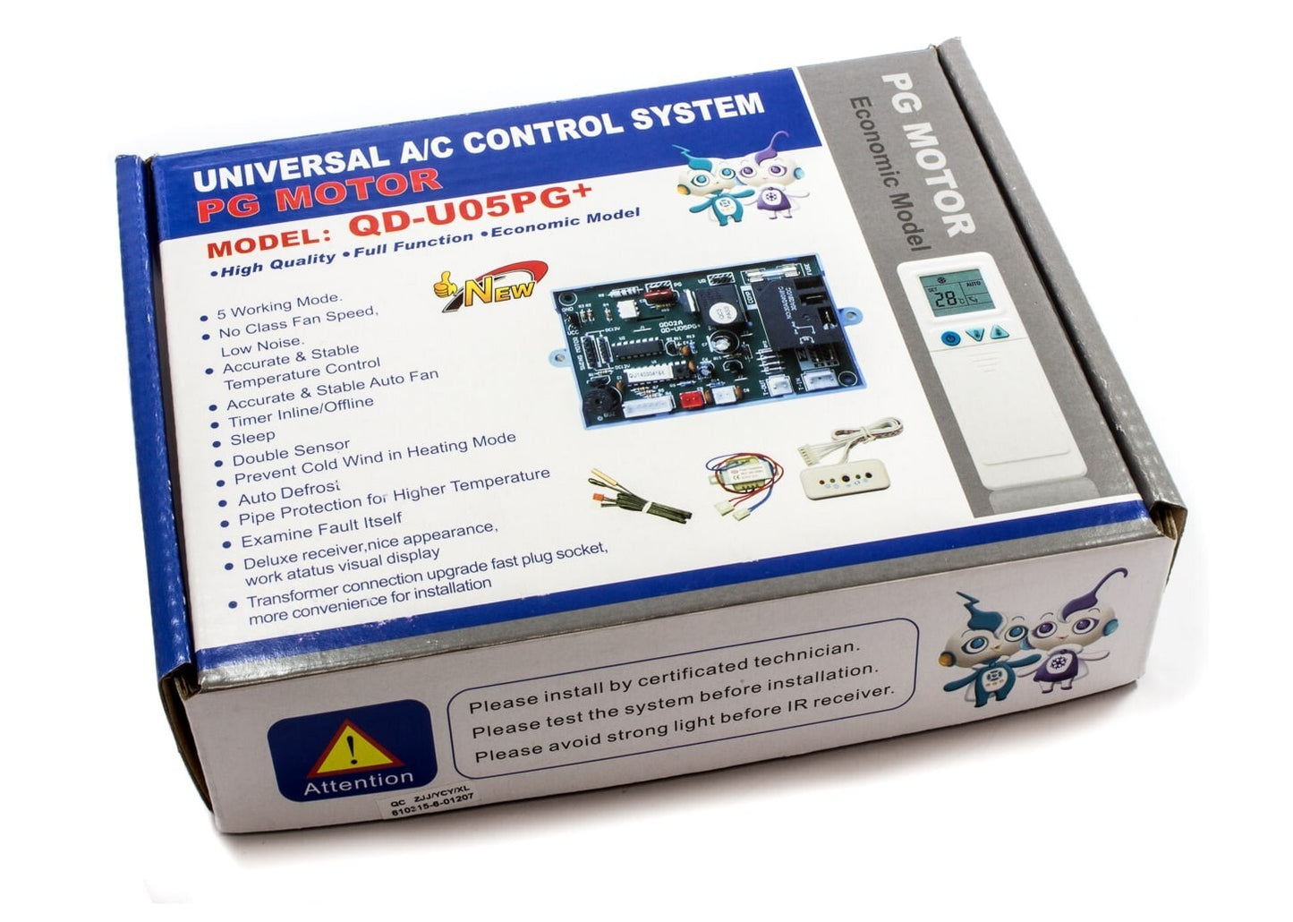 KIT CONTROLLO A/C ELC-05 U05PG+