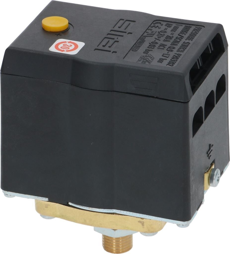 PRESSOSTATO ASCO P203/T02 20A MONOFASE 0,9-1,7 BAR OMOLOGATO CE/UL 1320801