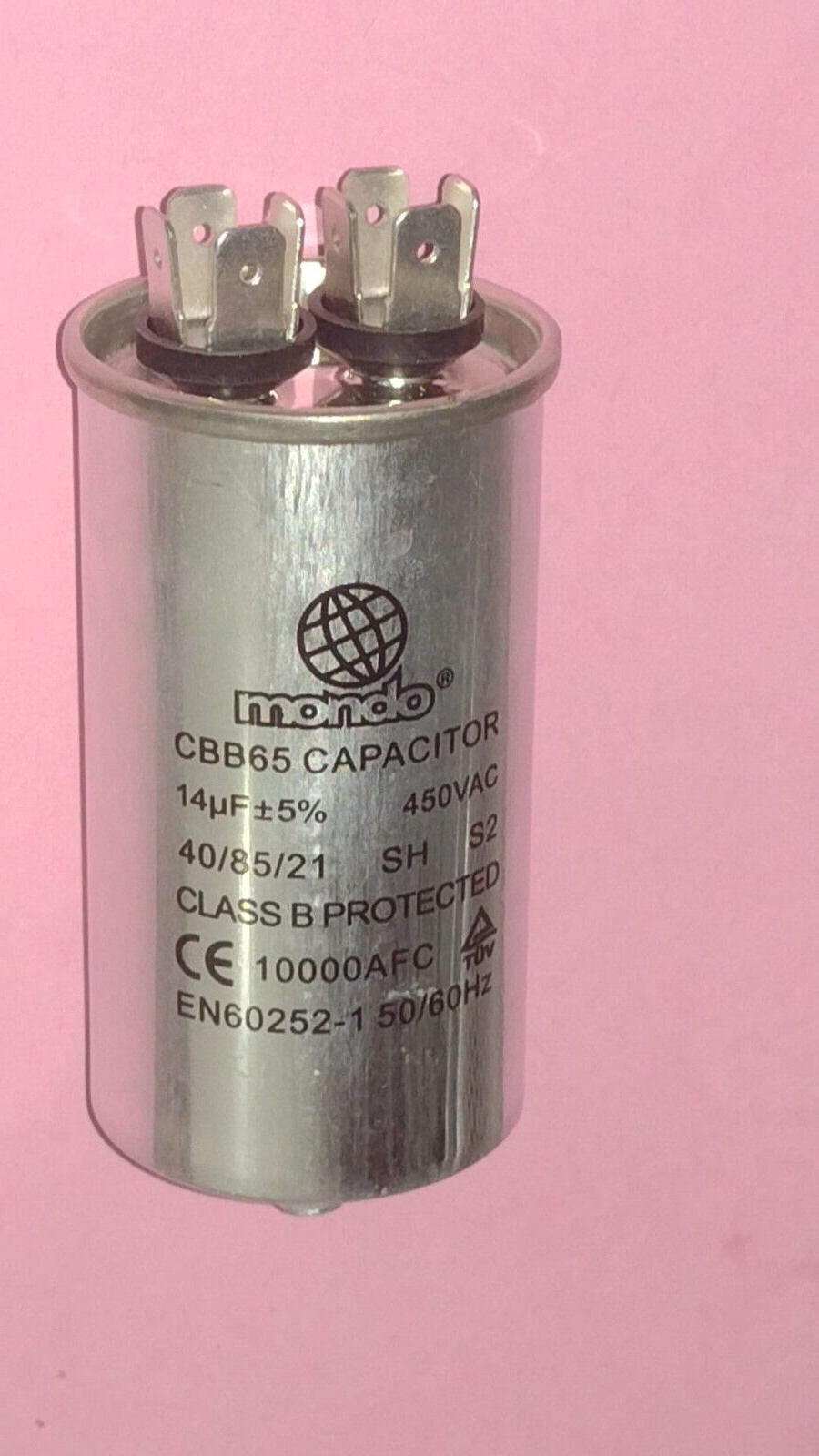 CONDENSATORE METALLICO 14µF 450V