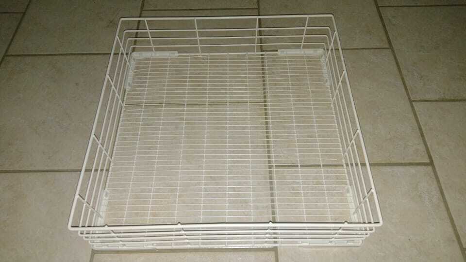 CESTO QUADRATO 50x50xH12 MAGLIA STRETTA