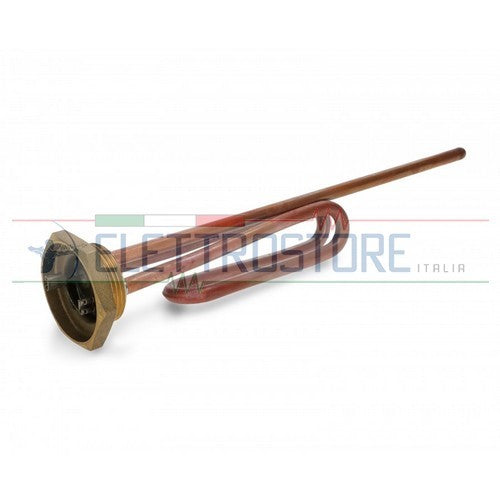 RESISTENZA SCALDABAGNO 1''1/4 1200W 230V RECO + GUARNIZIONE