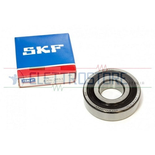CUSCINETTO 6306 2RS SKF 30x72x19mm