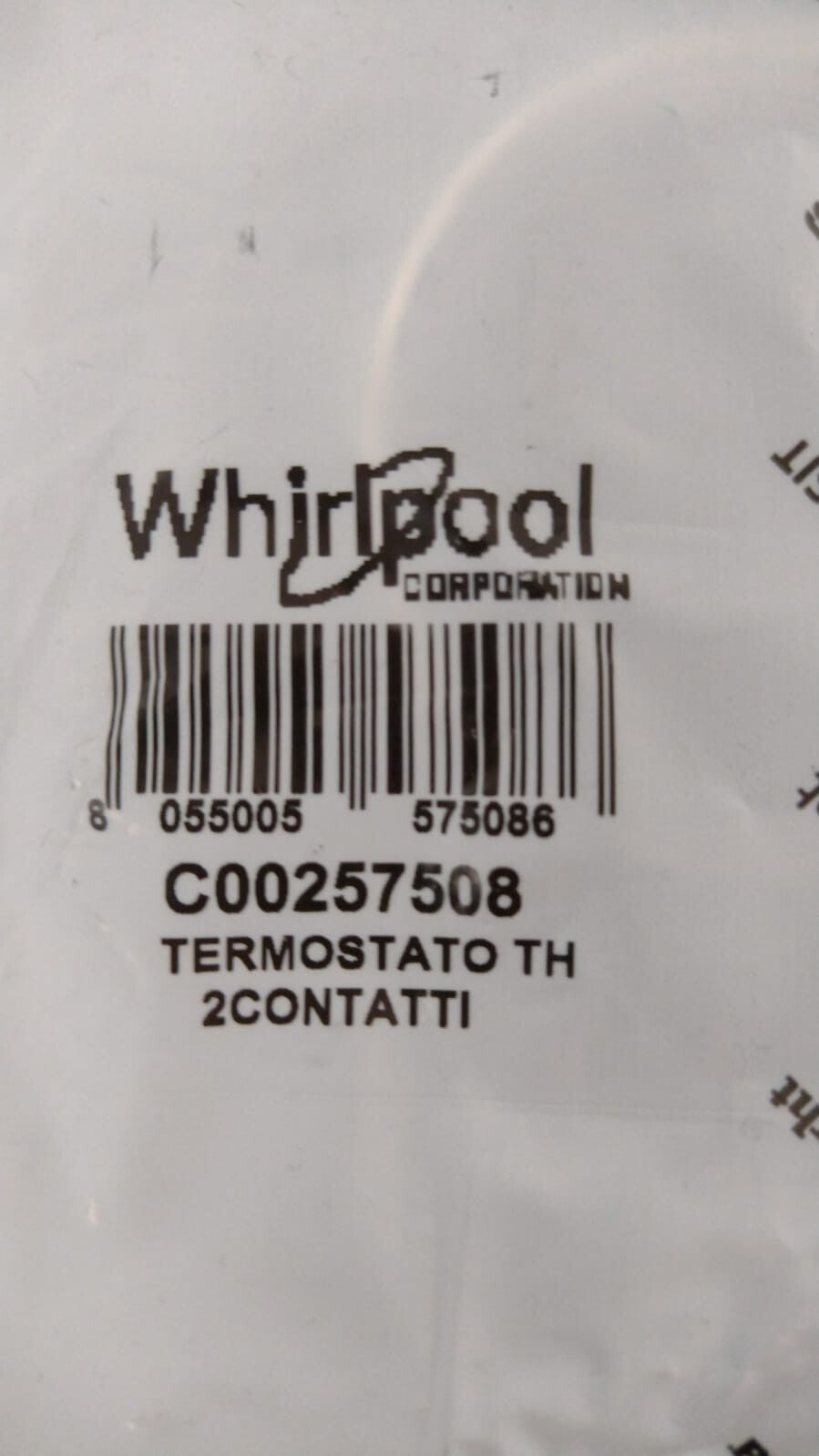 TERMOSTATO FRIGO ARISTON INDESIT C00257508