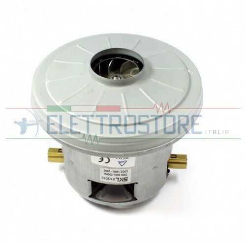 MOTORE ASPIRAPOLVERE 2000W Altezza 117mm Ø134mm 2000W 230V 50/60Hz