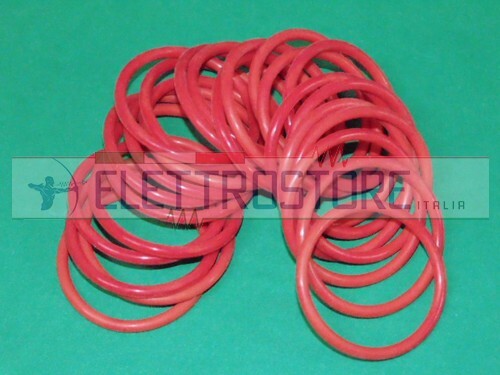 OR 39,69X3,53 SILICONE ROSSO PER CAPSULA CAFFITALY GAGGIA BABY 1pz