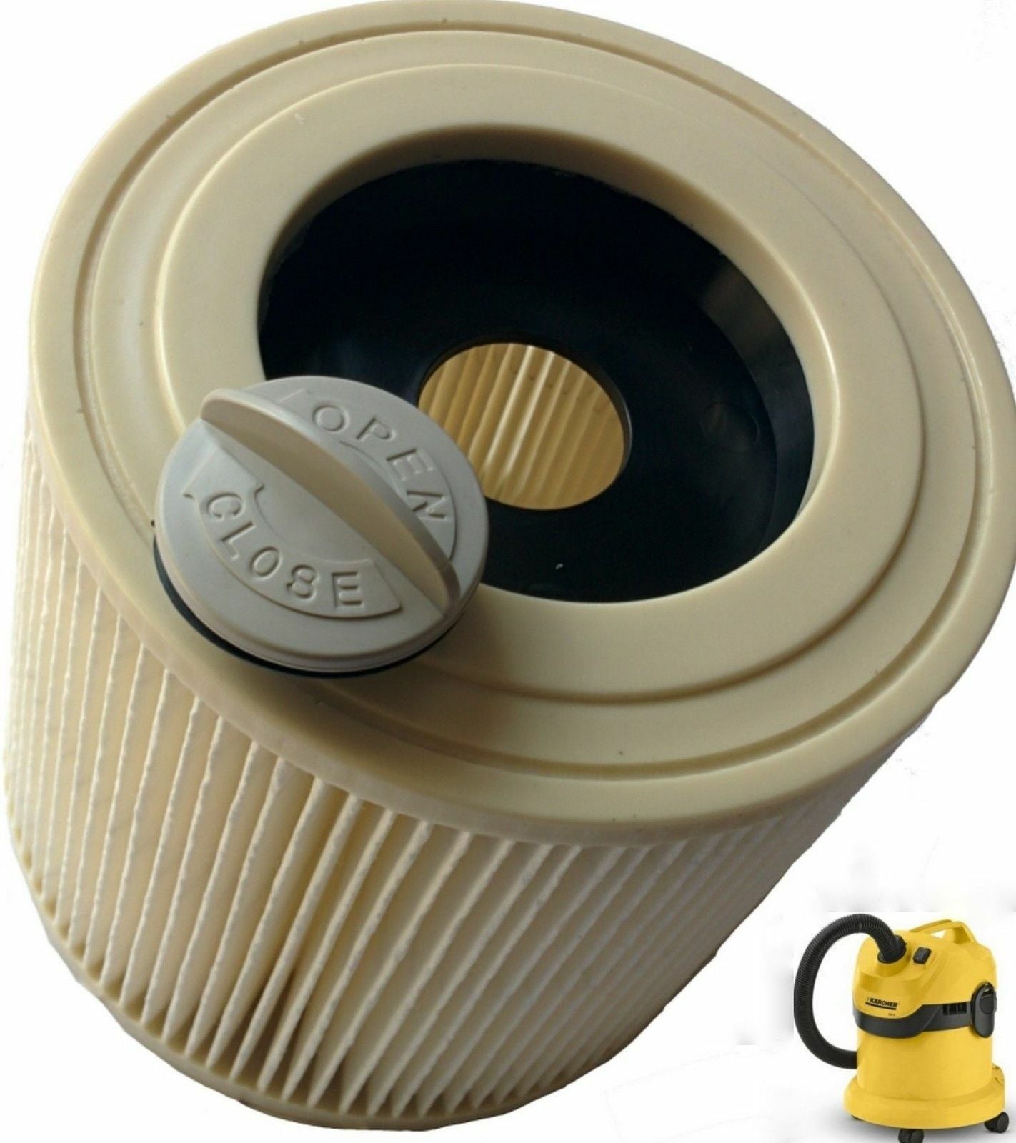 FILTRO A CARTUCCIA PER ASPIRAZIONE DI SOLIDI E LIQUIDI KARCHER 6.414-552.0