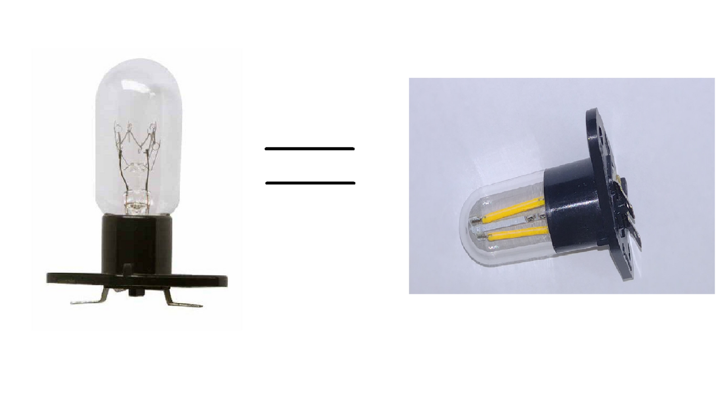 LAMPADA LED MICROONDE WHIRLPOOL ORIGINALE 488000844875 ex 481213488071