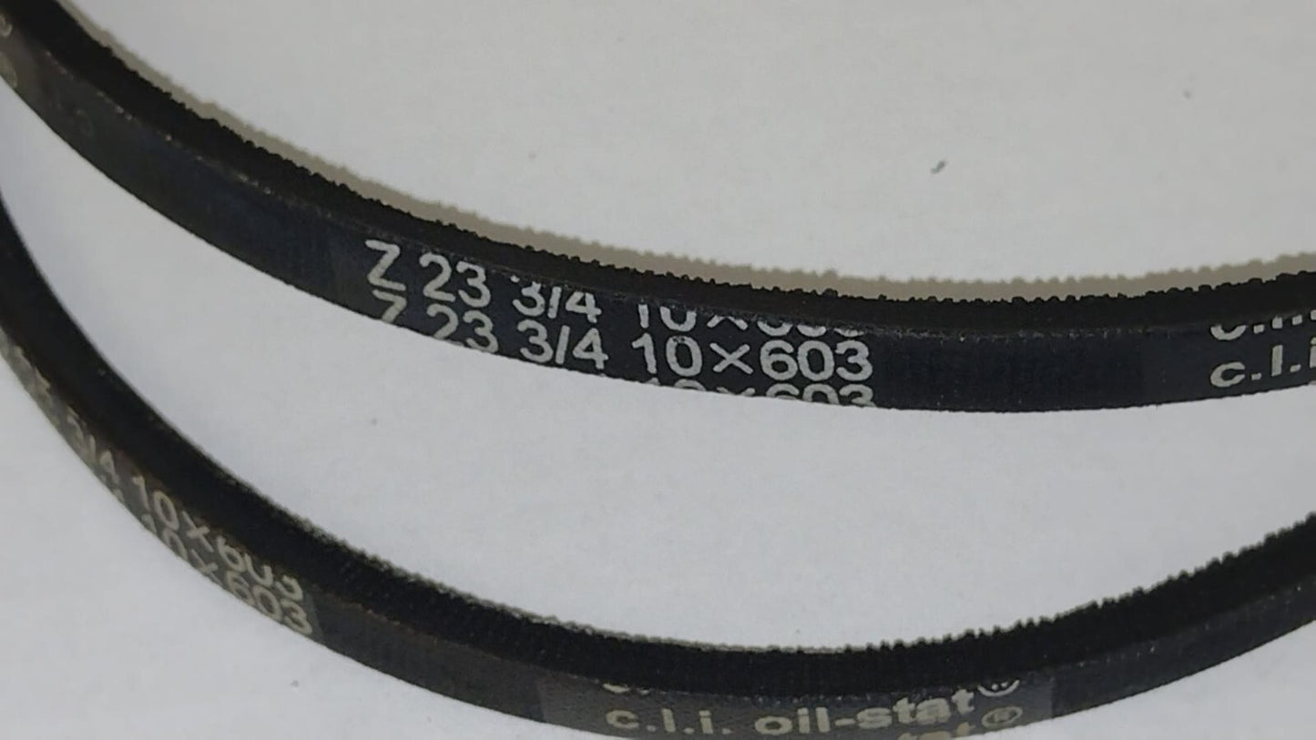 CINGHIA TRAPEZOIDALE Z23 3/4 10X603