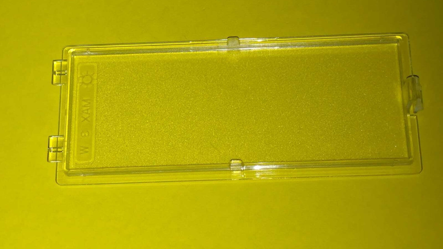 Plafoniera copertura lampada 130 x 55 mm per cappa Elica Whirlpool WCT64FLSK ..