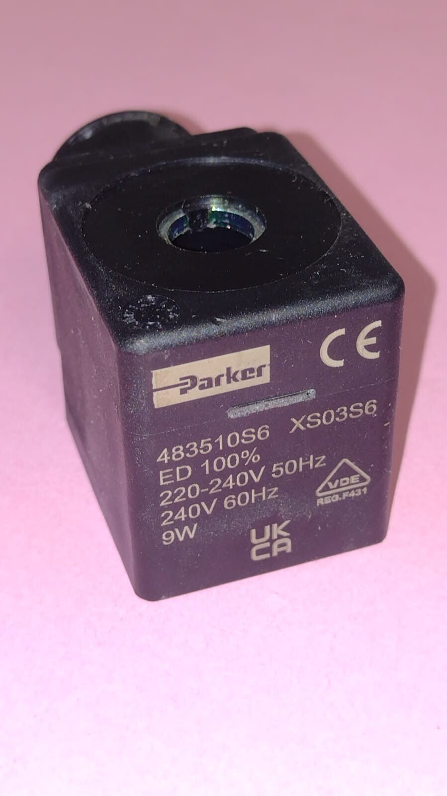 BOBINA LUCIFER 220-240V 50Hz 9W BOBINA PARKER 483510S6 240V 60HZ 16F8 1120332