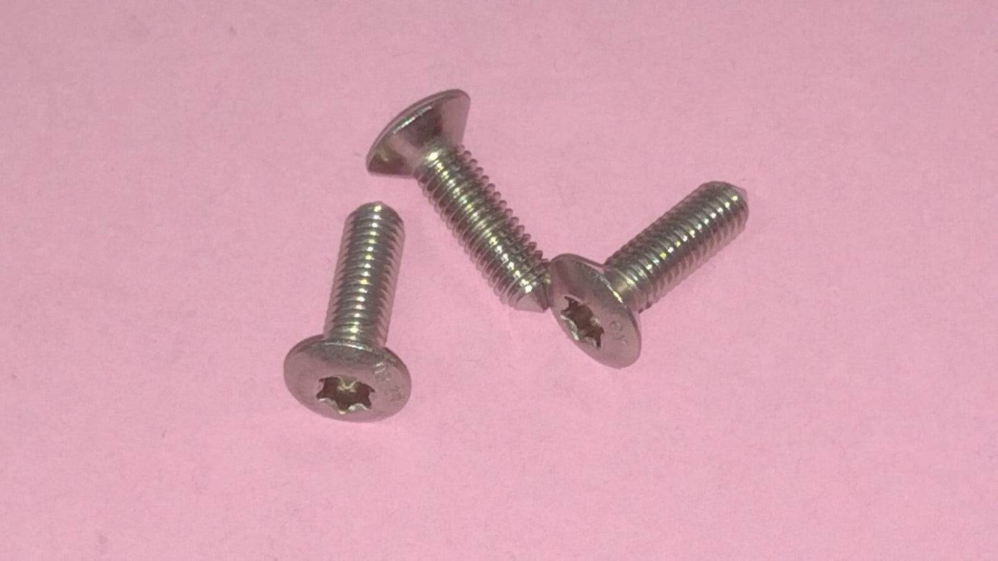 KIT 3 VITI PER CROCIERE VESTEL 37000513 M6X22 TORX INOX