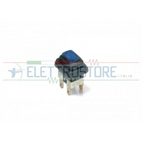 PULSANTE SPIA BIPOLARE BLU PULSANTE FROG