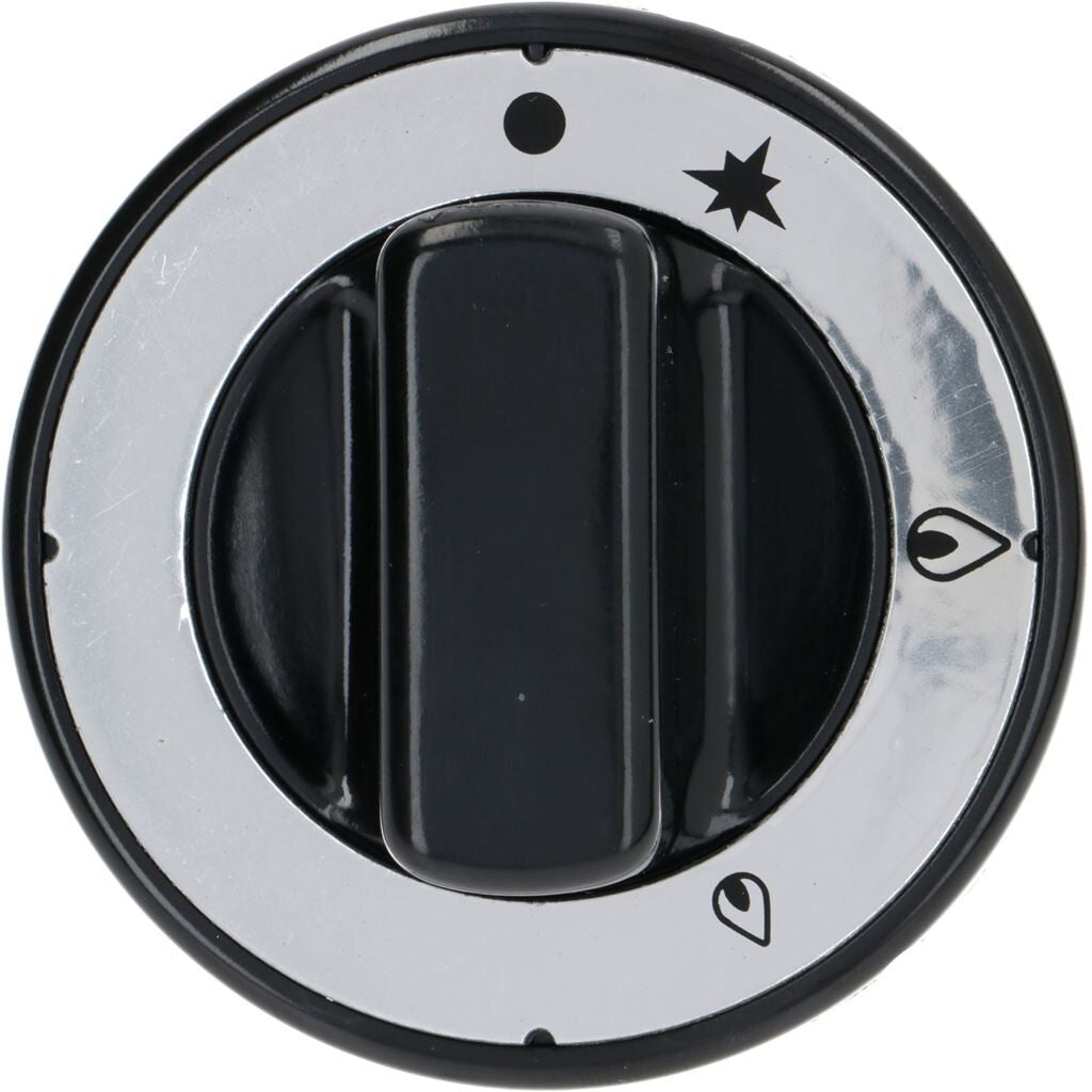 MANOPOLA NERA ø 70 mm SERIGRAFATA 3241871