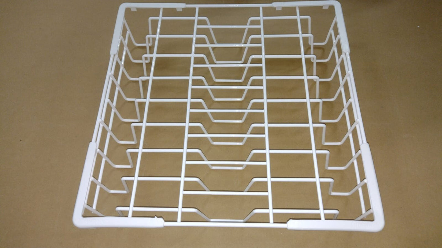 CESTO CESTELLO LAVATAZZE LAVABICCHIERI 40x40x9,5cm 8 POSTI PIATTI