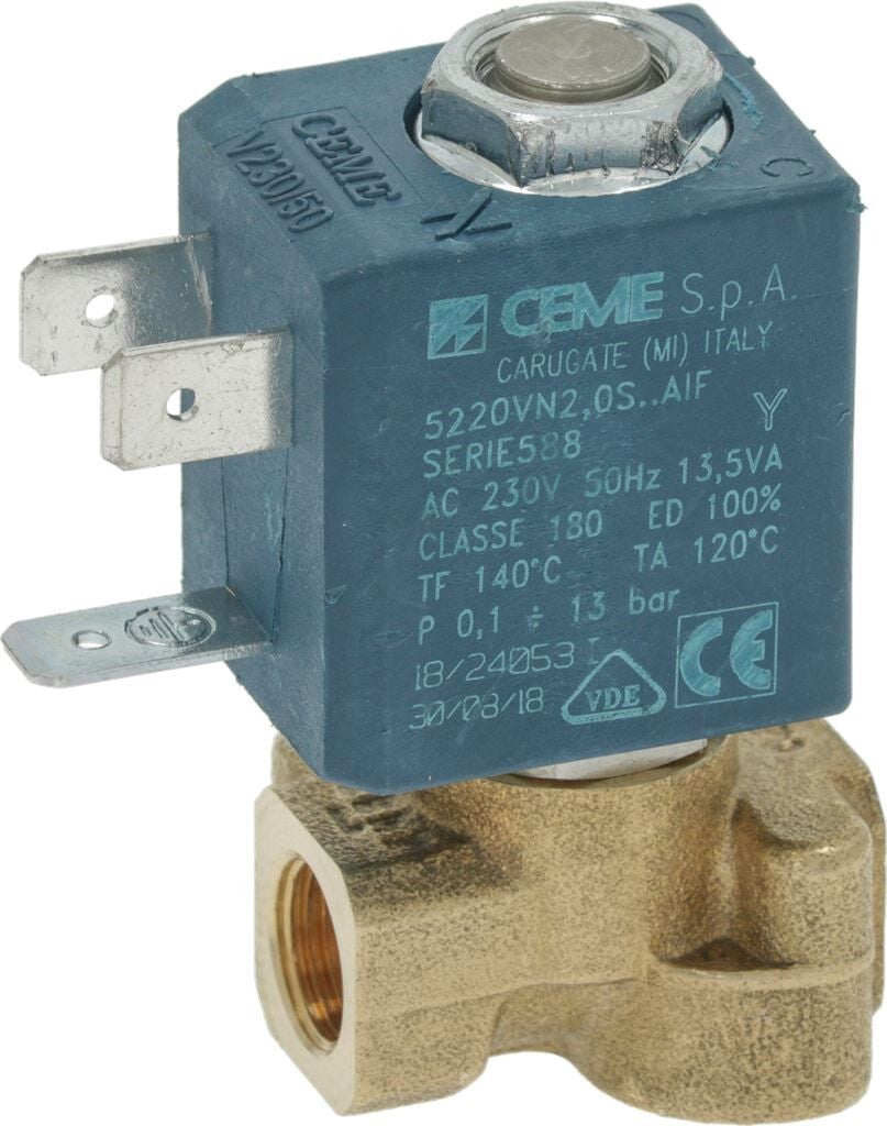 ELETTROVALVOLA OLAB 2 VIE 1/8FF 230V DRITTA 1120236