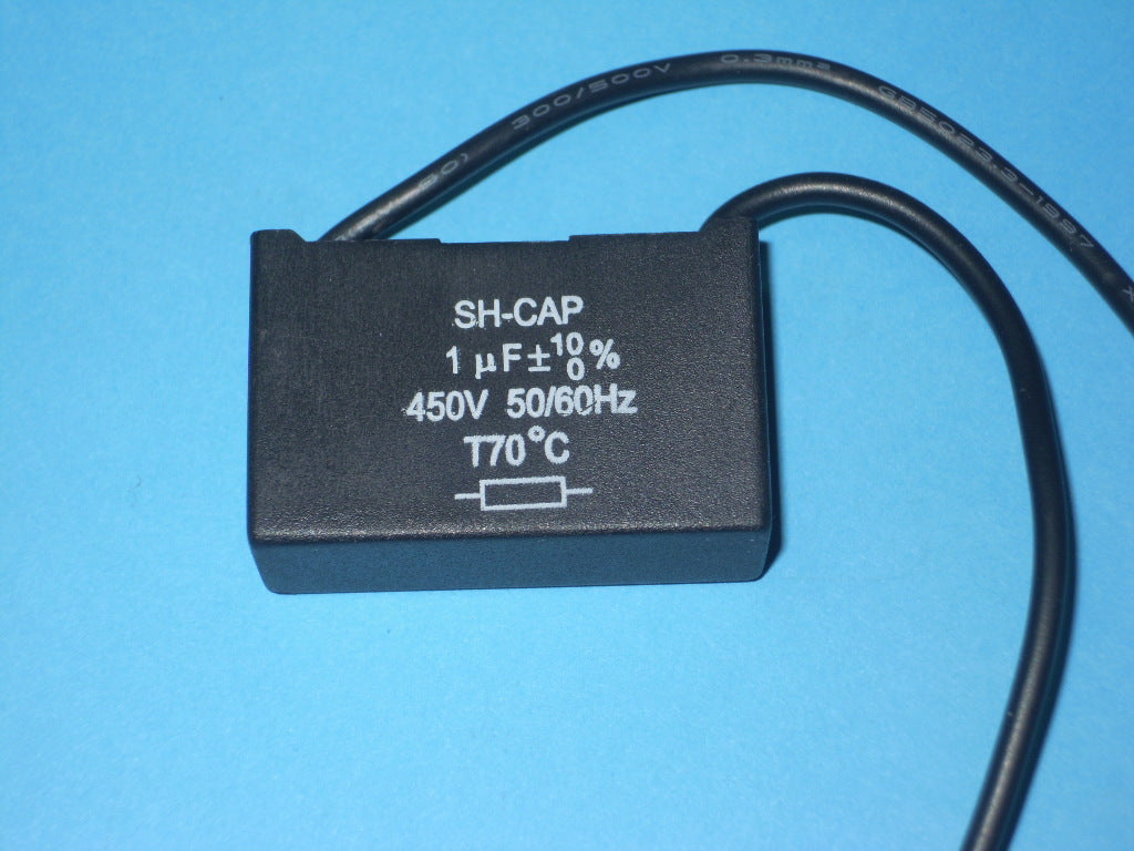 CONDENSATORE 1mf +/-10% 450V 50/60HZ T70°C