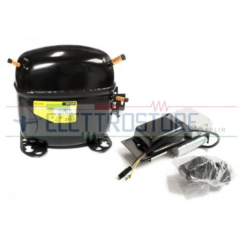 COMPRESSORE SECOP SC21CL R404a/R507 LBP 20.95cc