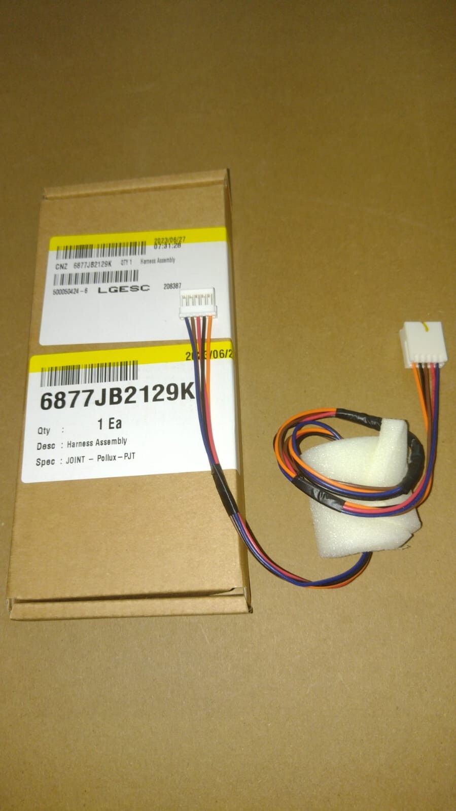 CABLAGGIO FRIGO LG 6877JB2129K HARNESS ASSEMBLY LG 6877JB2129K