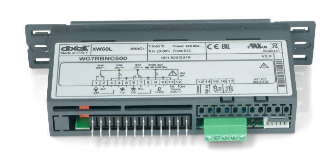 DIXELL TERMOSTATO DIGITALE 230V DIXELL XW60L DIXELL WG7RBNC500