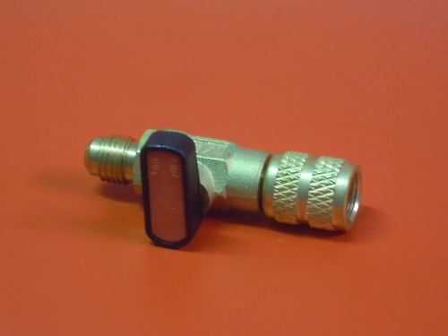 RUBINETTO 1/4 SAE M + 5/16 F CLIMATIZZAZIONE *