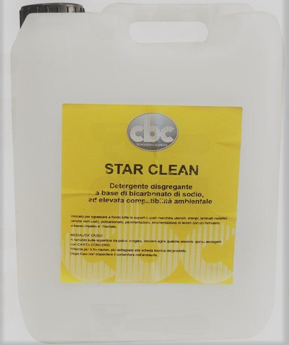 DETERGENTE SGRASSATORE STAR CLEAN 10KG CONCENTRATO - USO PROFESSIONALE