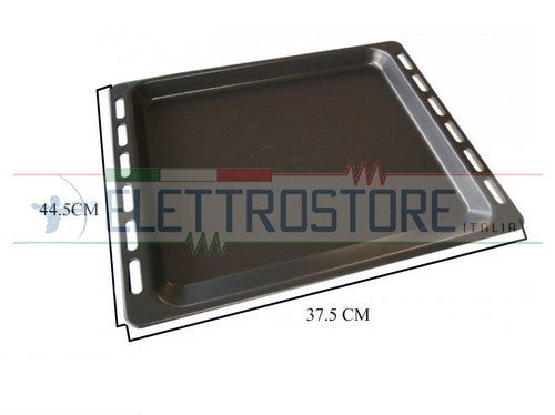 LECCARDA SMALTATA NERA VASSOIO FORNO COTTURA WHIRLPOOL ORIGINALE 481010683239