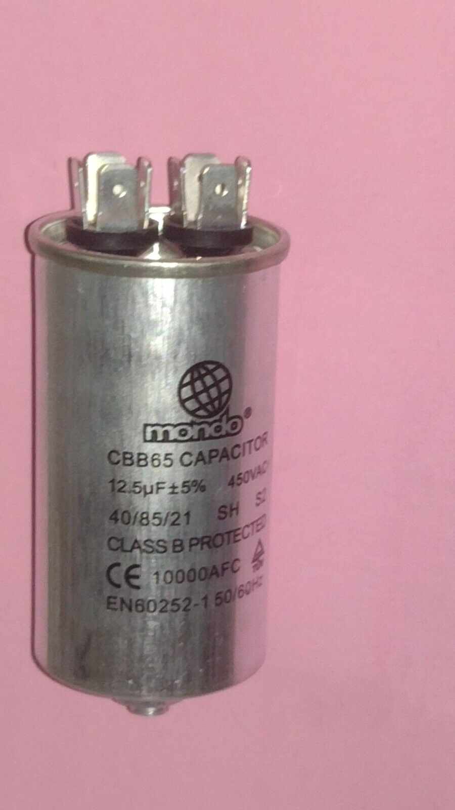 CONDENSATORE METALLICO 12,5µF 450V