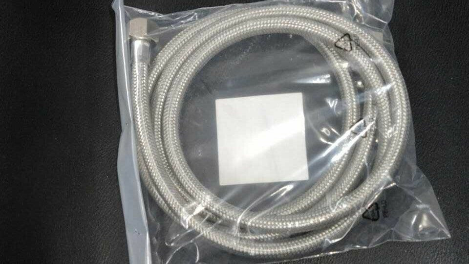 TUBO FLESSIBILE 180 cm 3/8 FF SEDE CONICA 1,80mt