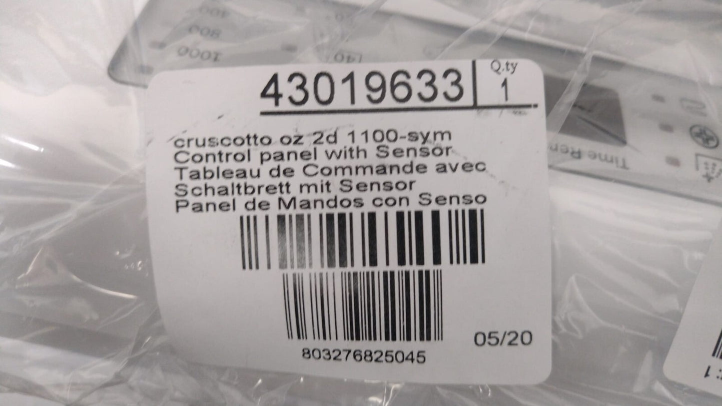 CRUSCOTTO CON SENSORE LAVATRICE CANDY ORIGINALE 43019633