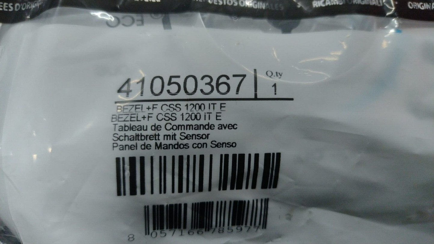CRUSCOTTO COMANDI PANNELLO CONTROLLO LAVATRICE CANDY ORIGINALE 41050367