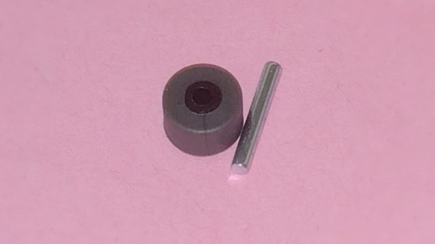 Kit rotella e perno per Rowenta Mano X-Pert 160 X-Pert 3.60 RH72 RH69 anteriore