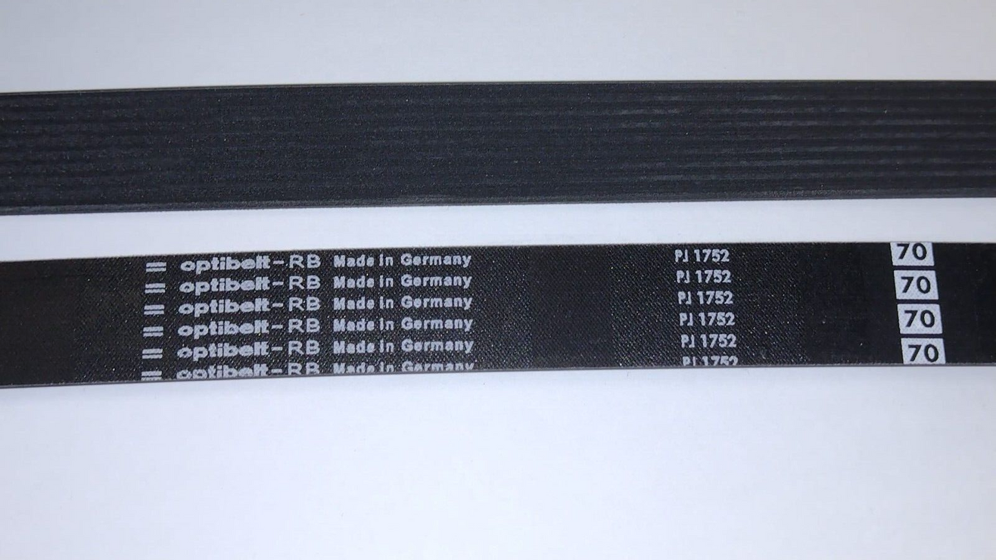 Cinghia poly-V L=1752x3,6x21 mm CINGHIA ASCIUGASTRICE GIRBAU PJ 1752 9 NERVATURE