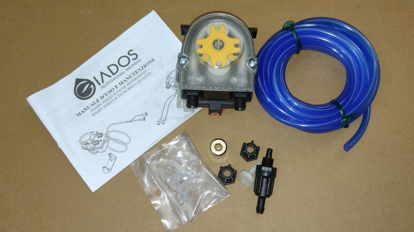 POMPA PERISTALTICA BRILLANTANTE, 0,4 LT/H CON KIT DI MONTAGGIO PMP3030 230/240V