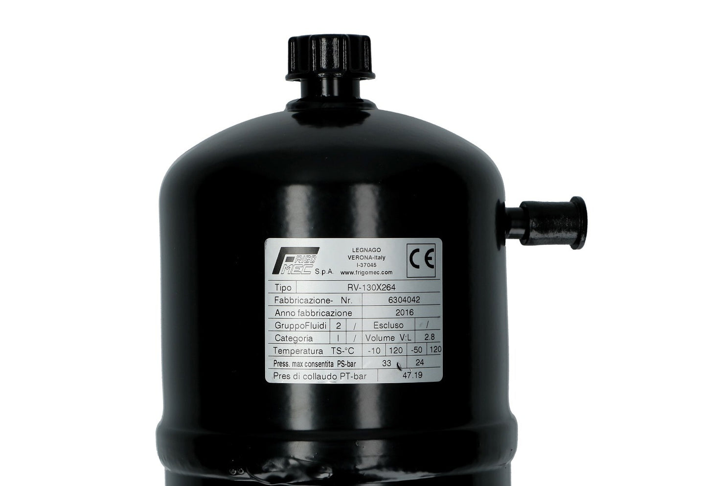 RICEVITORE DI LIQUIDO V. 2,8 LT FRIGOMEC