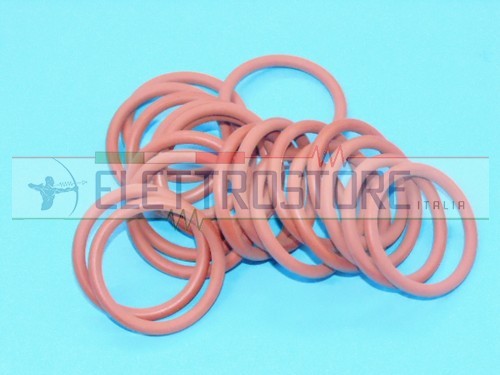 SAECO GAGGIA GUARNIZIONE SILICONE ROSSA PER PISTONE GRUPPO CAFFE' NM01.044 10pz