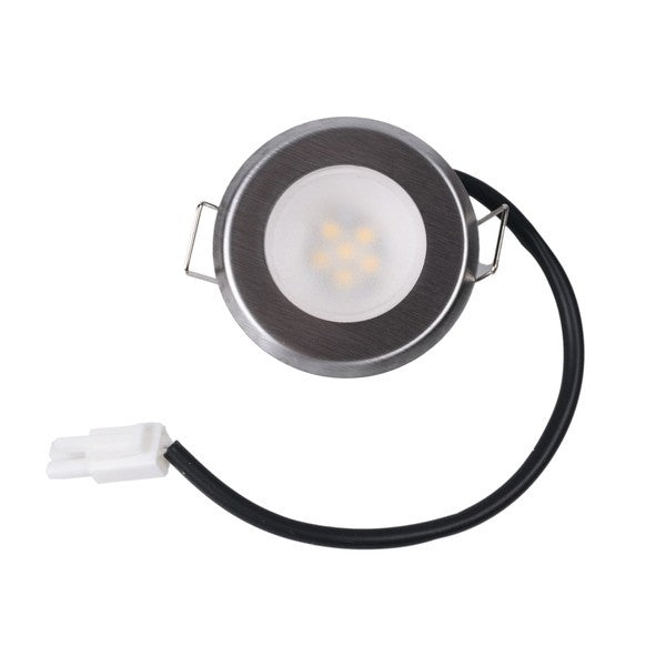FARETTO CAPPA LED Ø INCASSO 44mm 2W 220V UNIVERSALE Ø ESTERNO 54,5mm