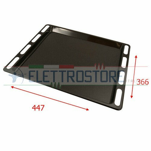 TEGLIA FORNO LECCARDA SMALTATA PER FORNO ARISTON INDESIT ORIGINALE C00137834