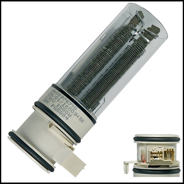 Resistenza zeolite 1500 W 00658791 9000729587 lavastoviglie Bosch Neff Siemens