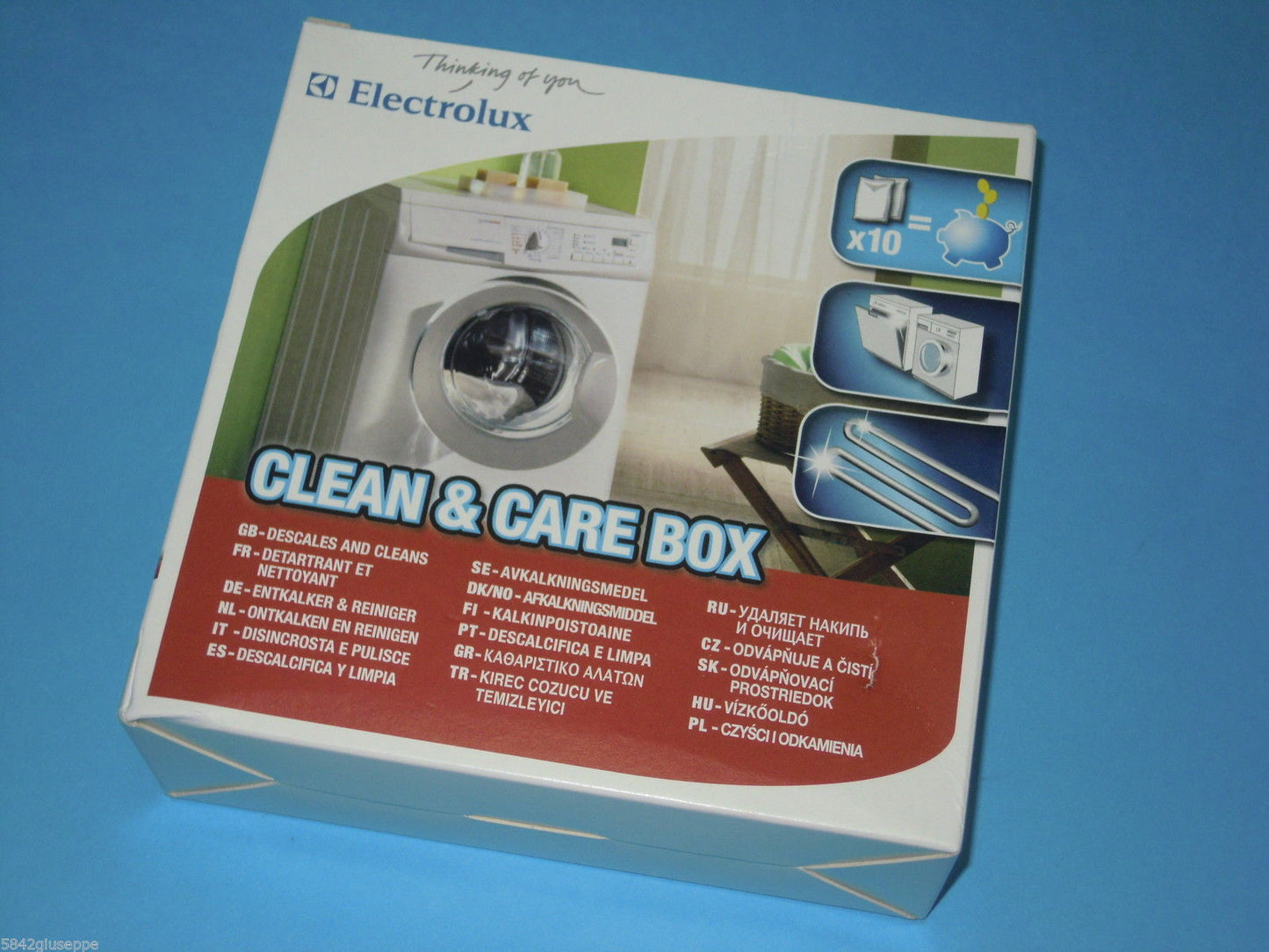 DISINCROSTANTE per LAVATRICE LAVASTOVIGLIE ELECTROLUX REX 9029791267