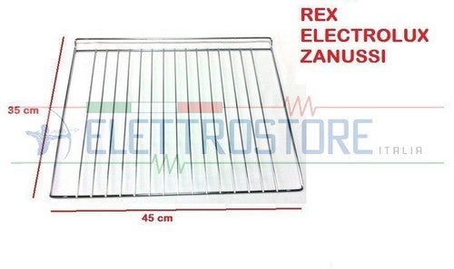 GRIGLIA FORNO REX ELECTROLUX 3546070016 50202748005 45,3x34,8cm 50224824008 4418