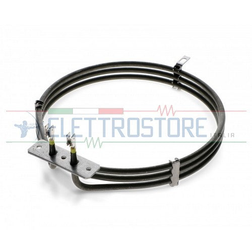 RESISTENZA CIRCOLARE FORNO VENTILATO COTTURA SMEG 2000W ORIGINALE 806890882