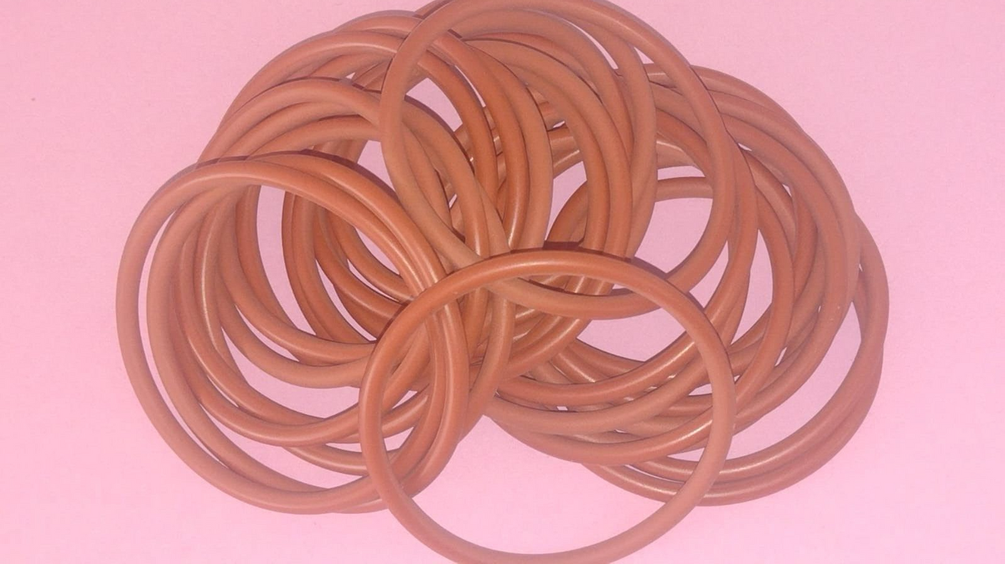 GUARNIZIONE OR 0155 SILICONE ROSSO 1186503 1pz ø corda 3,53 mm ø interno 50,80