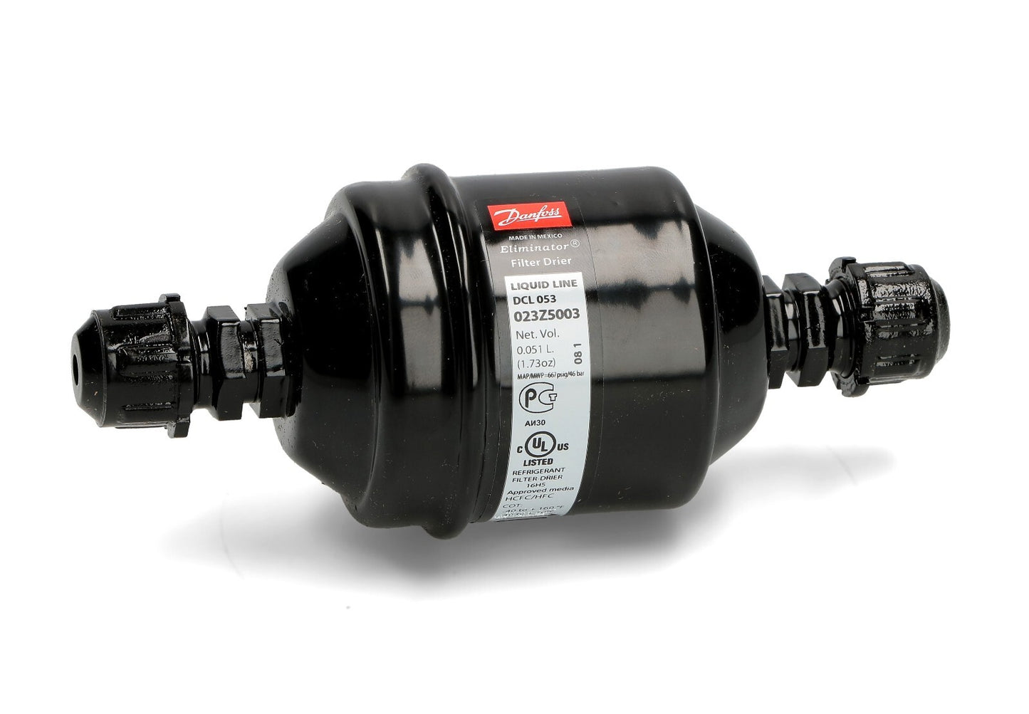 FILTRO DISIDRATATORE DANFOSS FILTRO DANFOSS DCL 053 CARTELLA 023Z5003