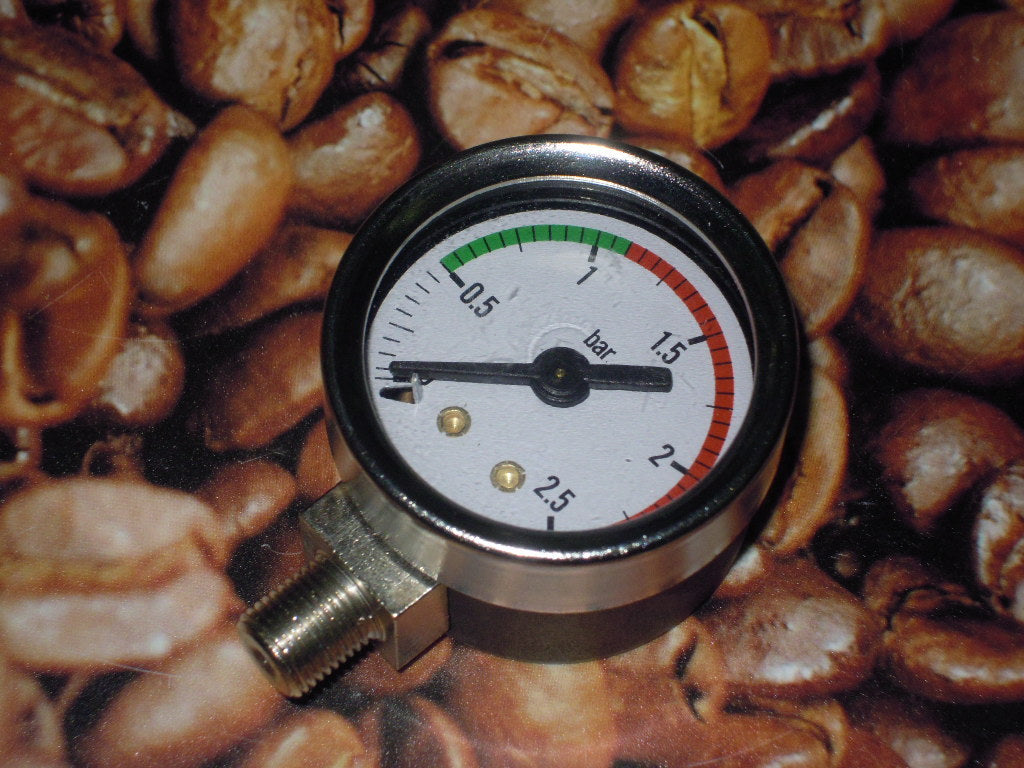 MANOMETRO PAVONI 0/2,5 BAR FILETTO 1/8 Diam.40mm *