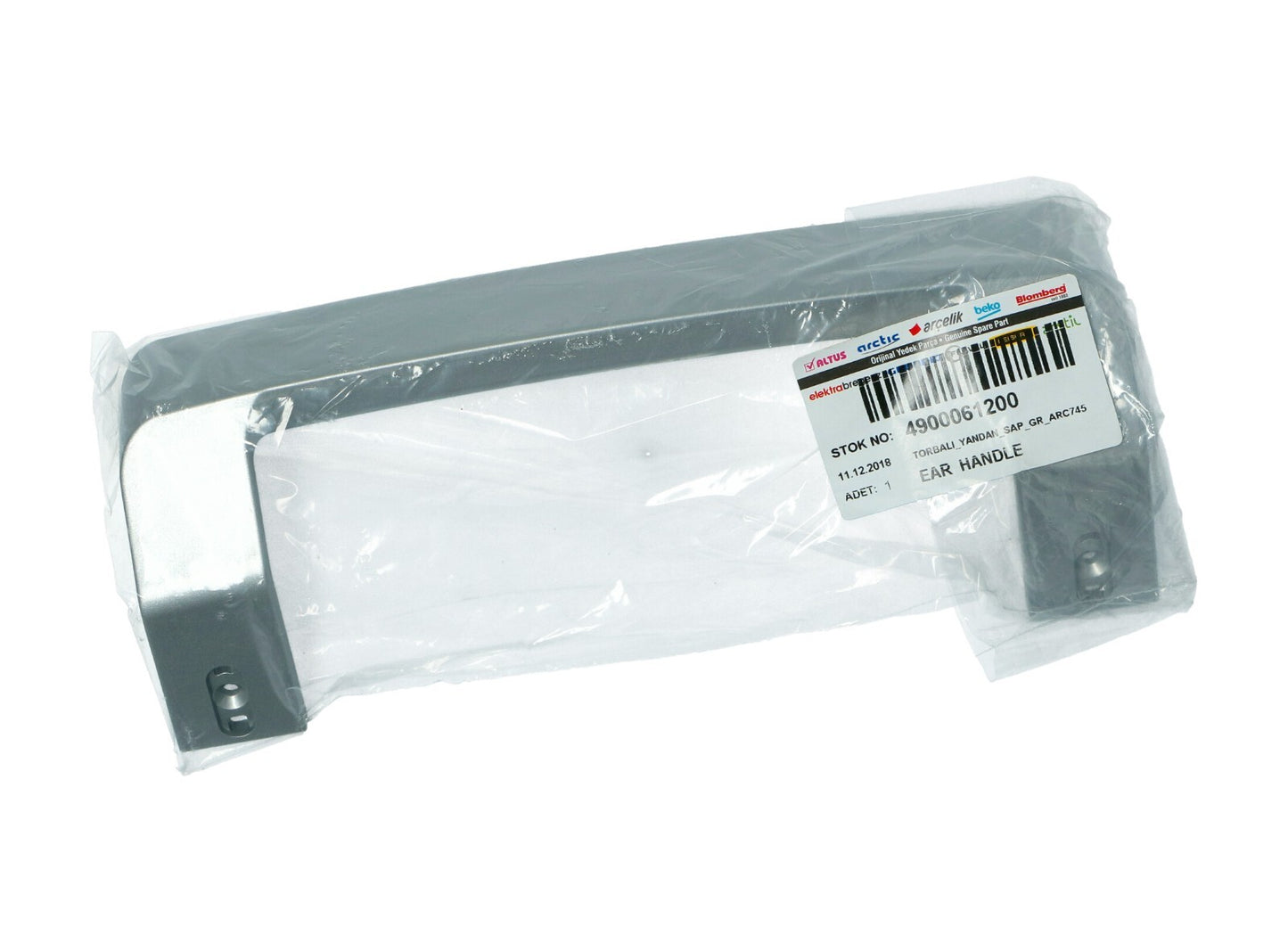 MANIGLIA PORTA FRIGO BEKO ARCELIK ORIGINALE 4900061200
