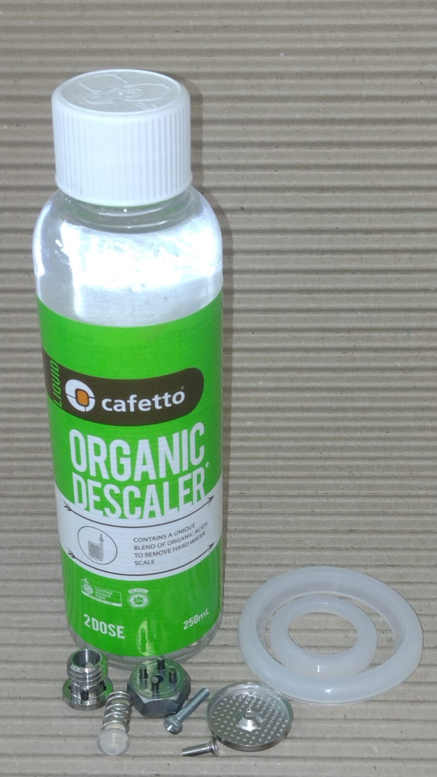 KIT MOKONA BIALETTI COMPLETO + CHIAVE + DECALCIFICANTE 250ml SPEDIZ.CON CORRIERE