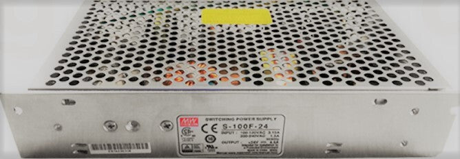ALIMENTATORE SWITCHING S-100F-24 110/220V 50/60HZ 24VDC