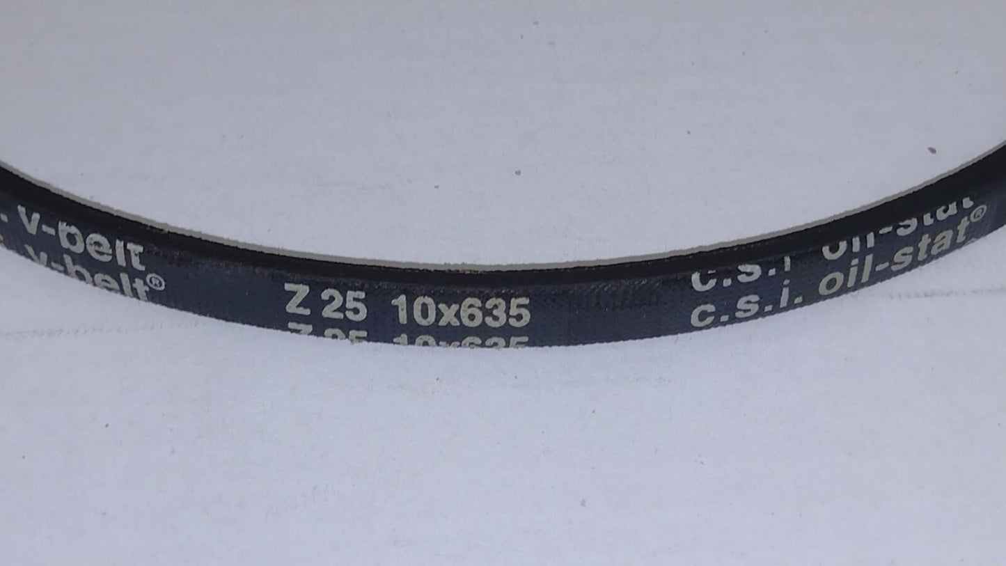 CINGHIA TRAPEZOIDALE Z25 10X635