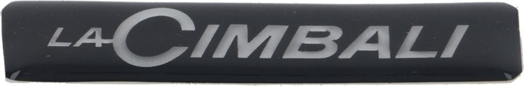 TARGHETTA ADESIVA LA CIMBALI 465425010 55x15mm