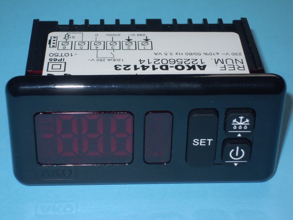 REGOLATORE ELETTRONICO AKO Tipo AKO D14123 230V NTC/PTC da -50 A +99°C *